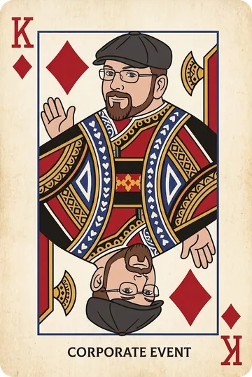 King of diamonds: Corporate event
