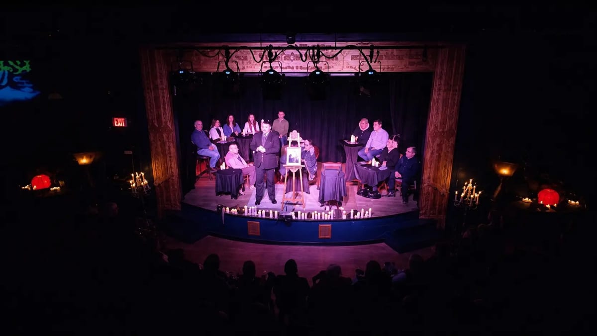 The Houdini Séance on stage